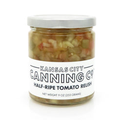 Kansas City Canning Co. Half-Ripe Tomato Relish
