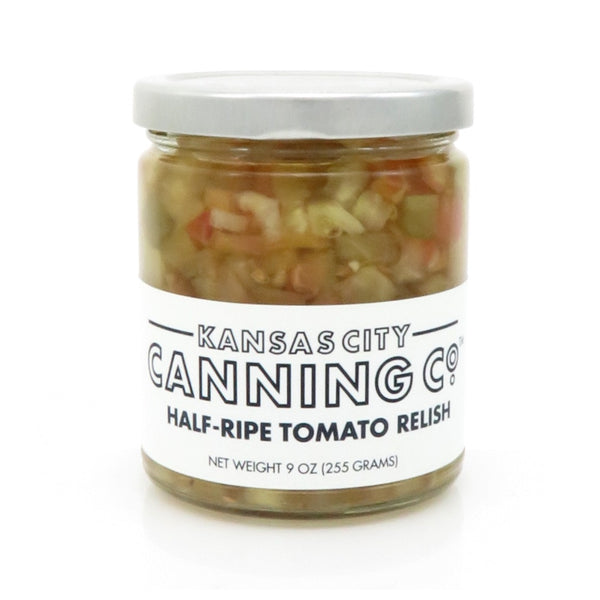 Kansas City Canning Co. Relish aus halbreifen Tomaten