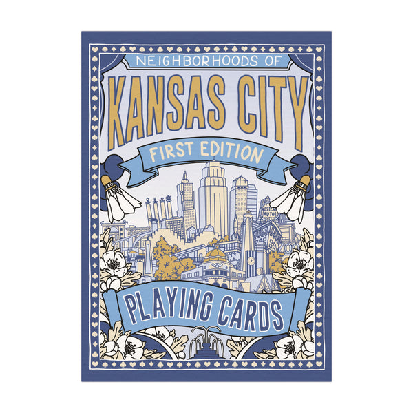 KC Labyrinth Nachbarschaften von Kansas City Spielkarten