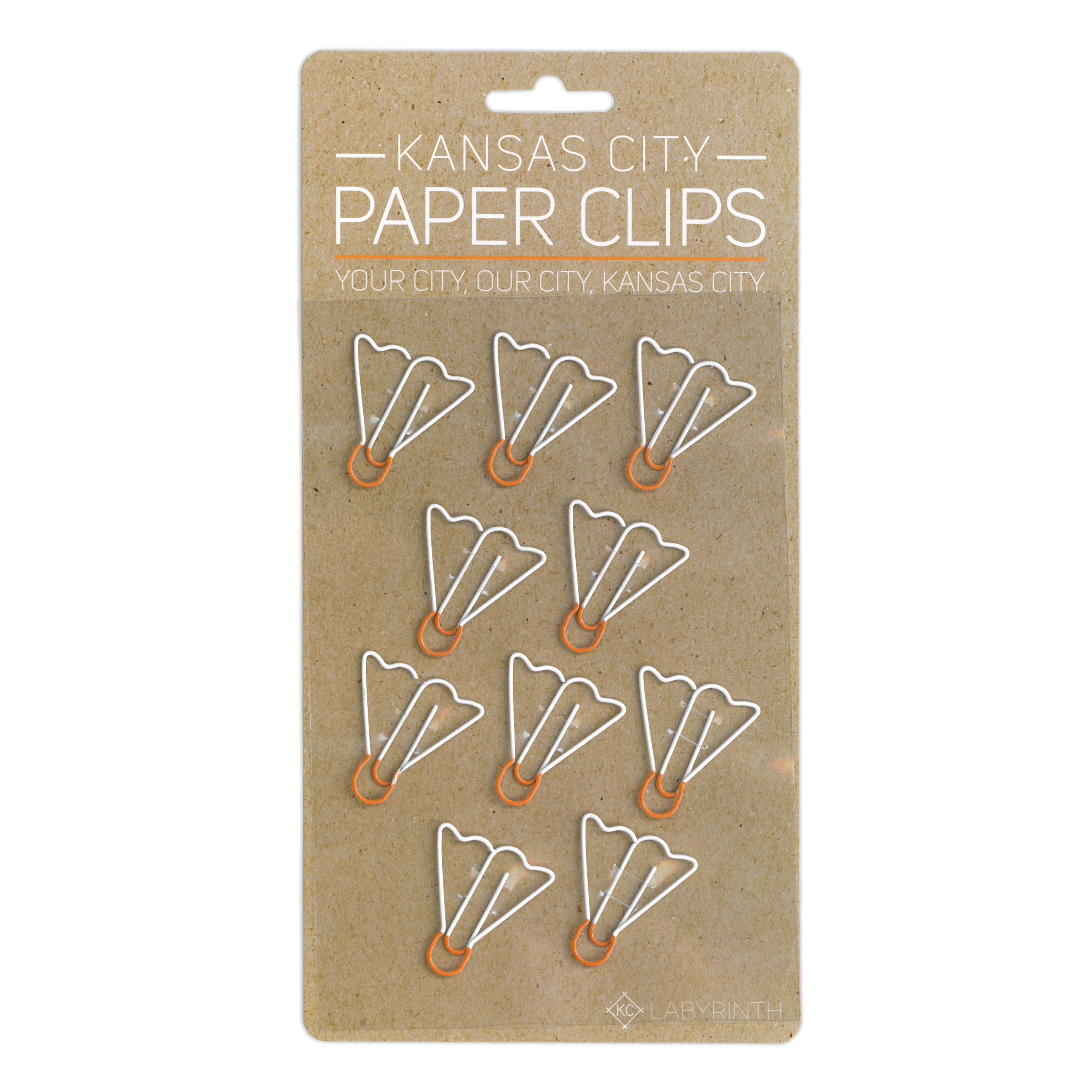 KC Labyrinth Shuttlecock Paper Clips – Made in KC