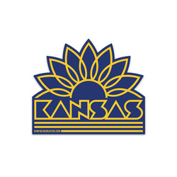 KINFOLK CREATED Kansas Sunflower Sticker