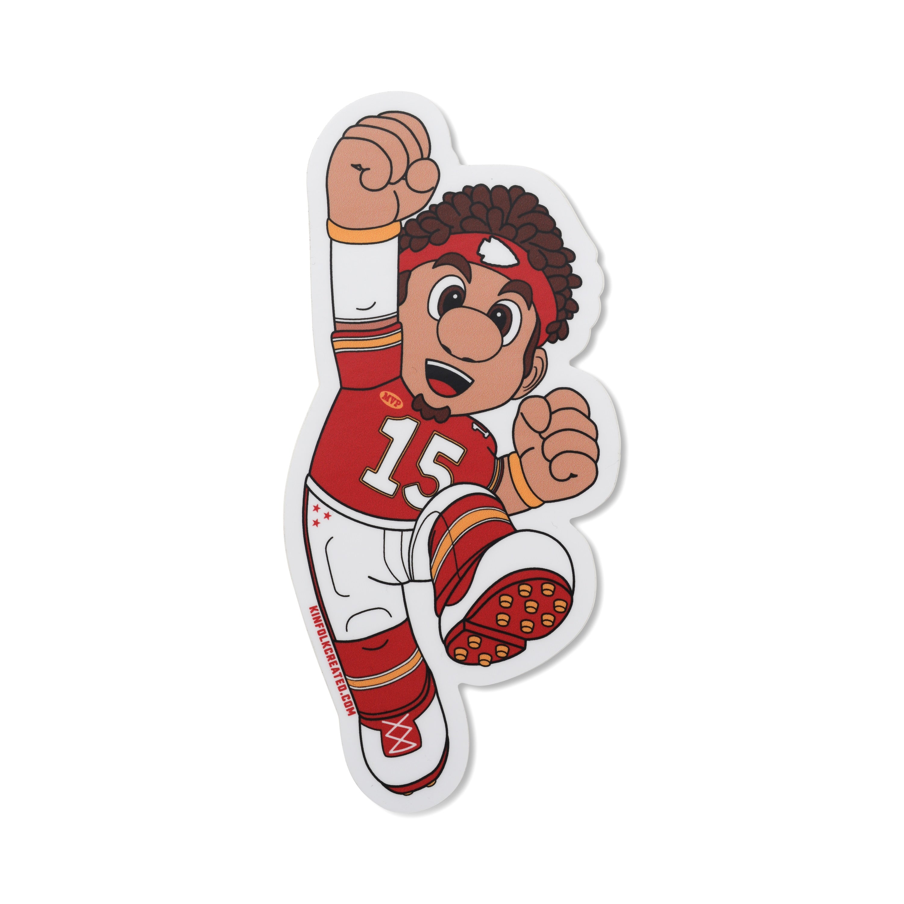 KINFOLK CREATED Super MVP Sticker – Made in KC