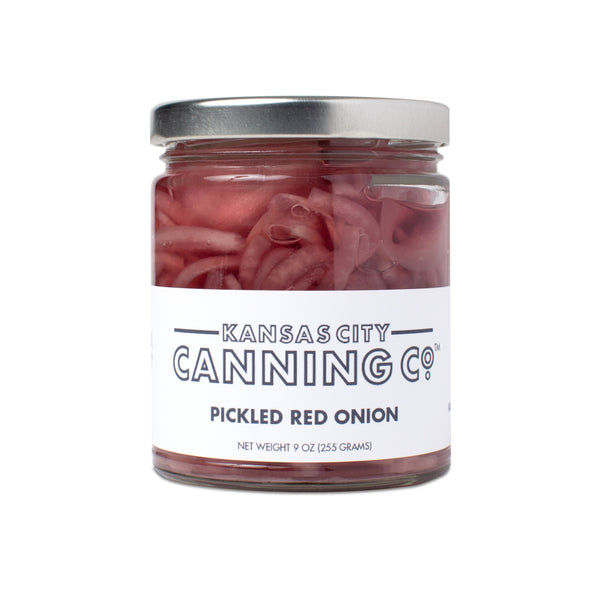 Kansas City Canning Co. Eingelegte rote Zwiebel