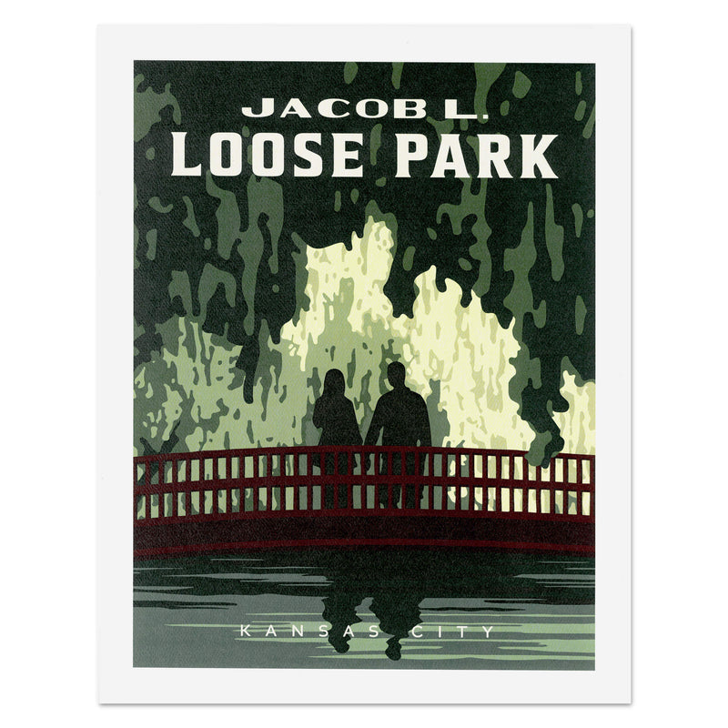 Kelly Pullen Design Loose Park Print