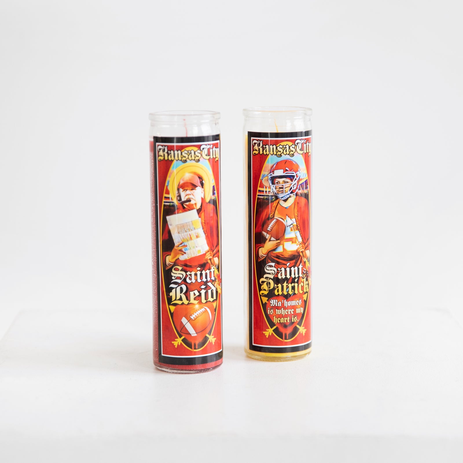 Kitschup Creations Saint Patrick Prayer Candle – Made in KC