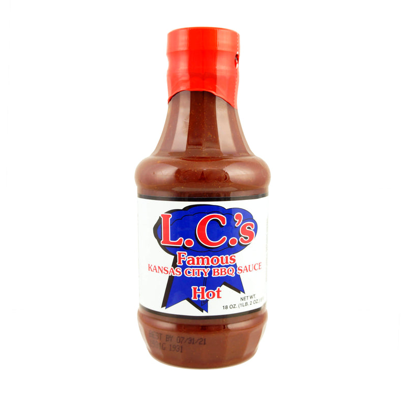 LC's Famous Kansas City BBQ Sauce - Hot