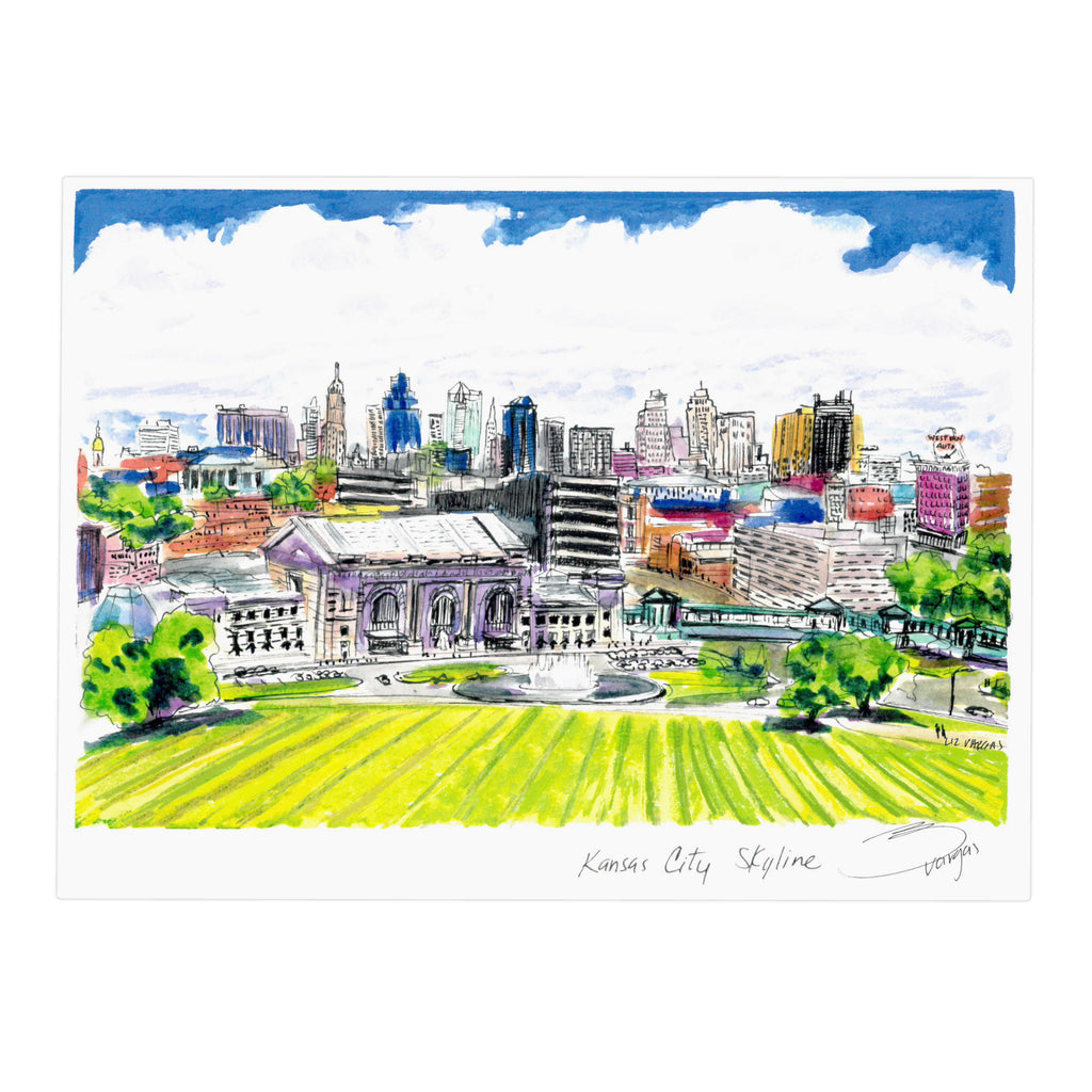 Kansas buy City Skyline