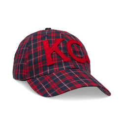 Local T Heart KC Hat - Red Plaid