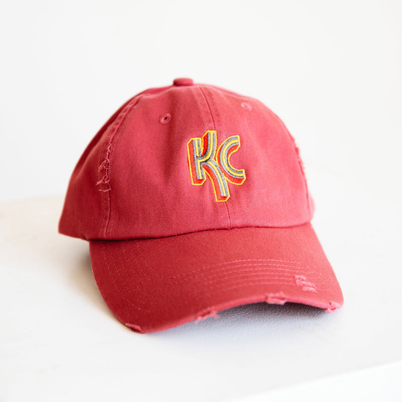 Local T KC Stripe Hat - Red