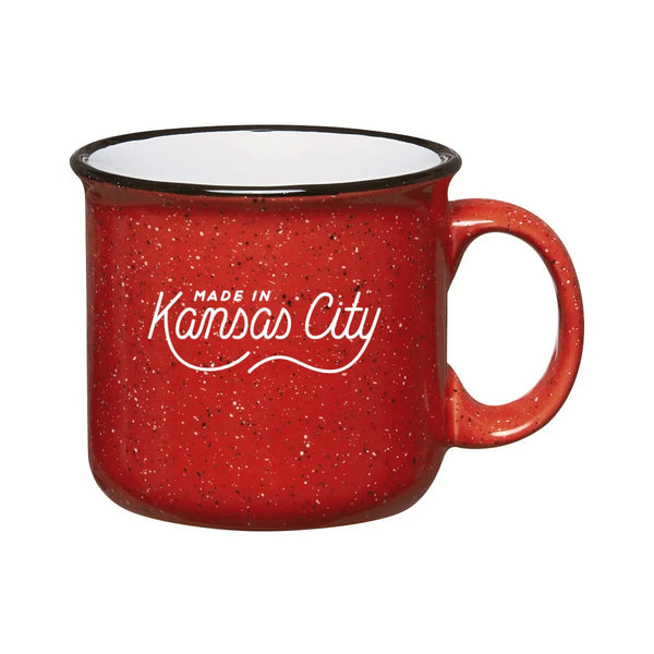 Hergestellt in Kansas City Tasse – Rot