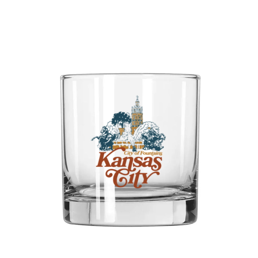 Retro Kansas City Beer Can Glass – Ampersand Design Studio