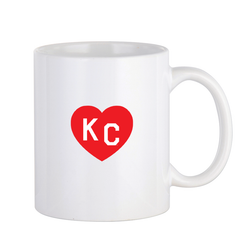 Hergestellt in KC x Charlie Hustle KC Heart Classic Tasse: Rot