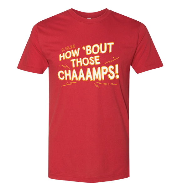 Wie wäre es mit dem Champs-T-Shirt – Rot