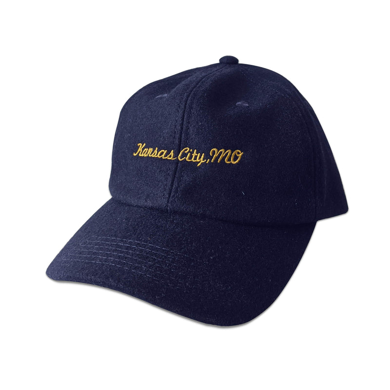 Kansas City, MO Wool Baseball Hat – Made in KC