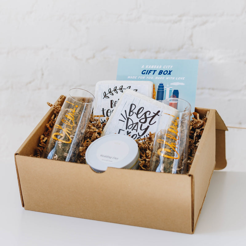 Just Married Gift Box – Made in KC