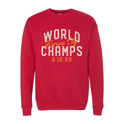 World Champs 2.12.23 Sweatshirt - Red