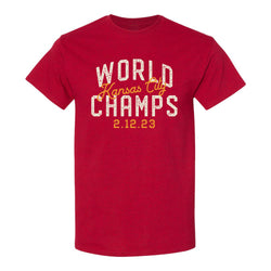 World Champs 2.12.23 T-Shirt – Rot