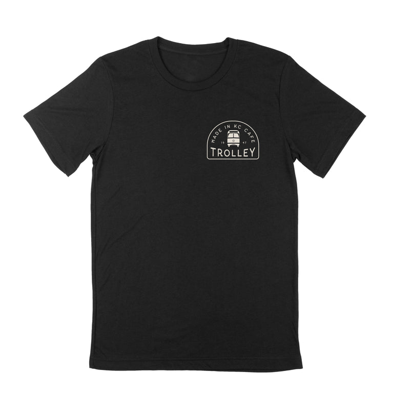 Made in KC Trolley Cafe Tee - Black