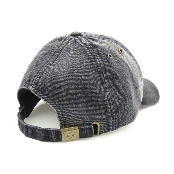 MADE MOBB KC Dad Hat – Schwarzer Denim