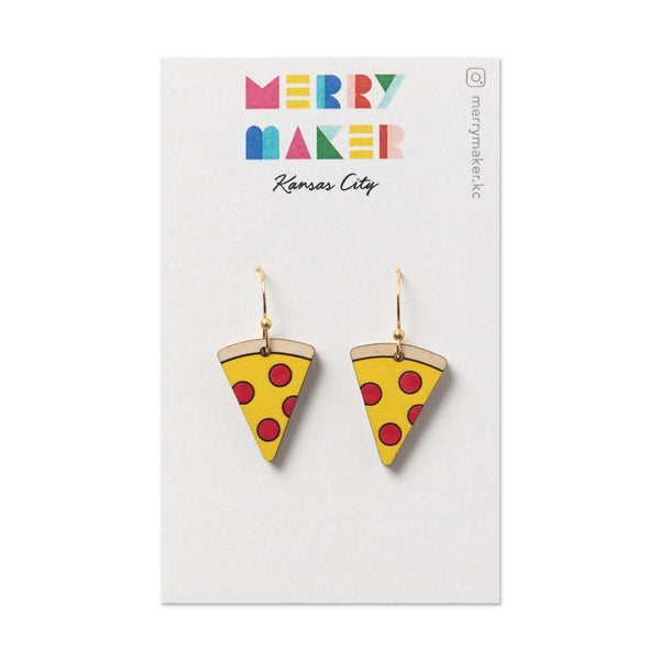 Merry Maker Pizza Ohrringe