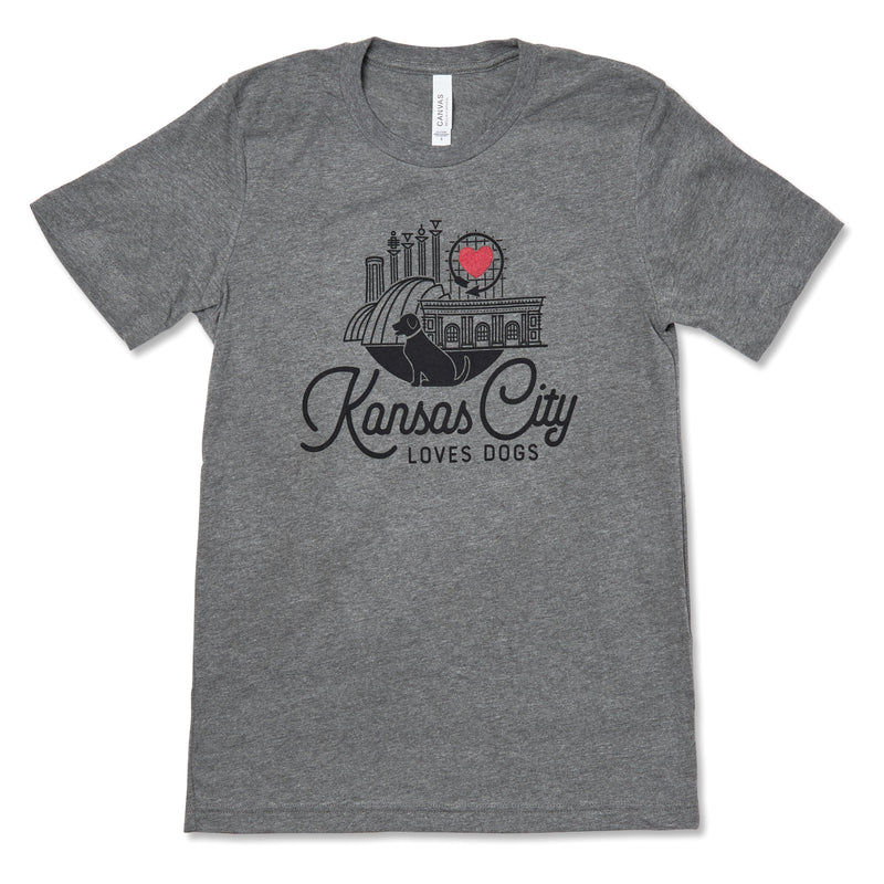 Mission Driven Goods Kansas City Loves Dogs Tee