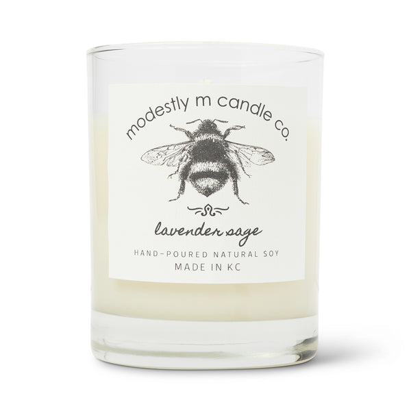 Modestly M Candle Co. Lavendelsalbei
