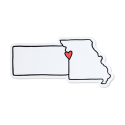 Natalea Bonjour Kansas/Missouri Sticker
