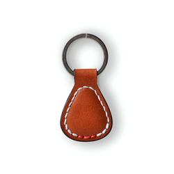Sandlot Goods Classic Leather Key Fob - Tan