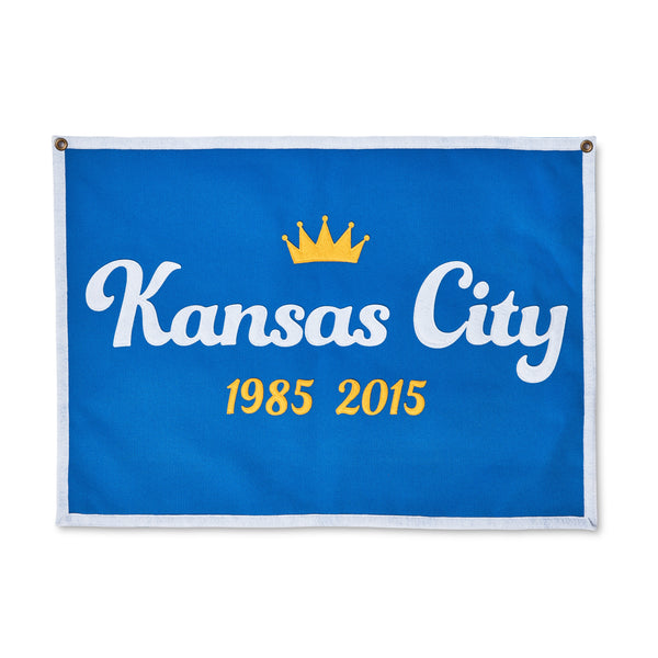 Sandlot Goods Kansas City Baseball Flag