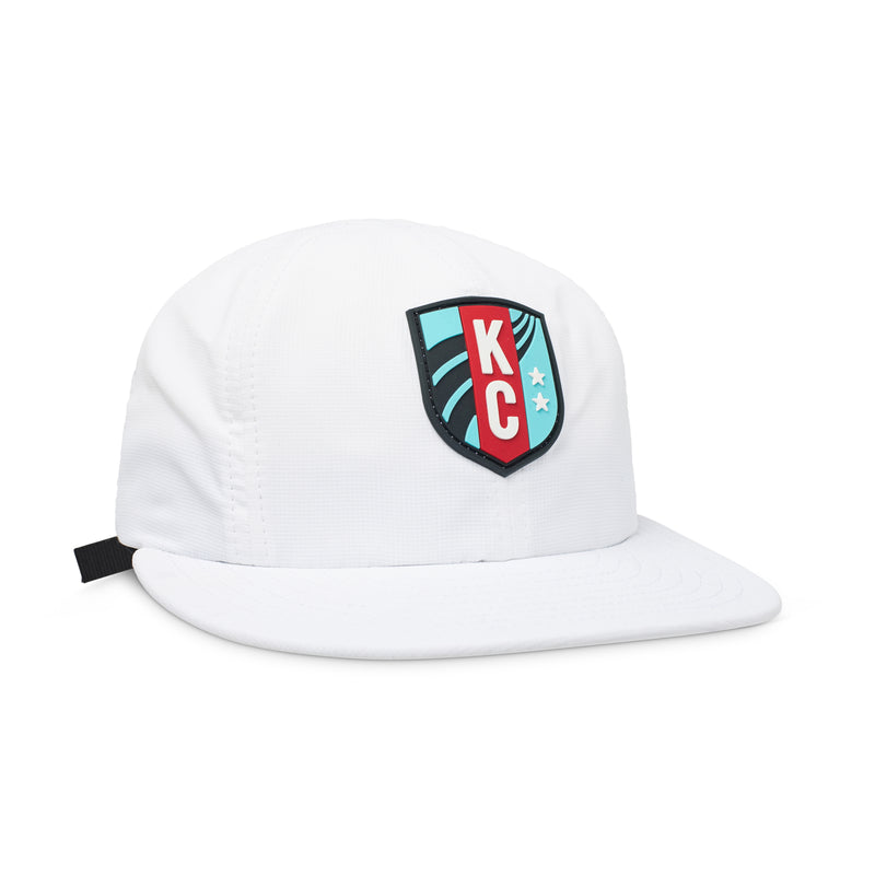 Sandlot Goods KC Current Crest Athletic Hat - White