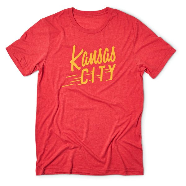 Sandlot Goods Kansas City Flyer T-Shirt – Rot