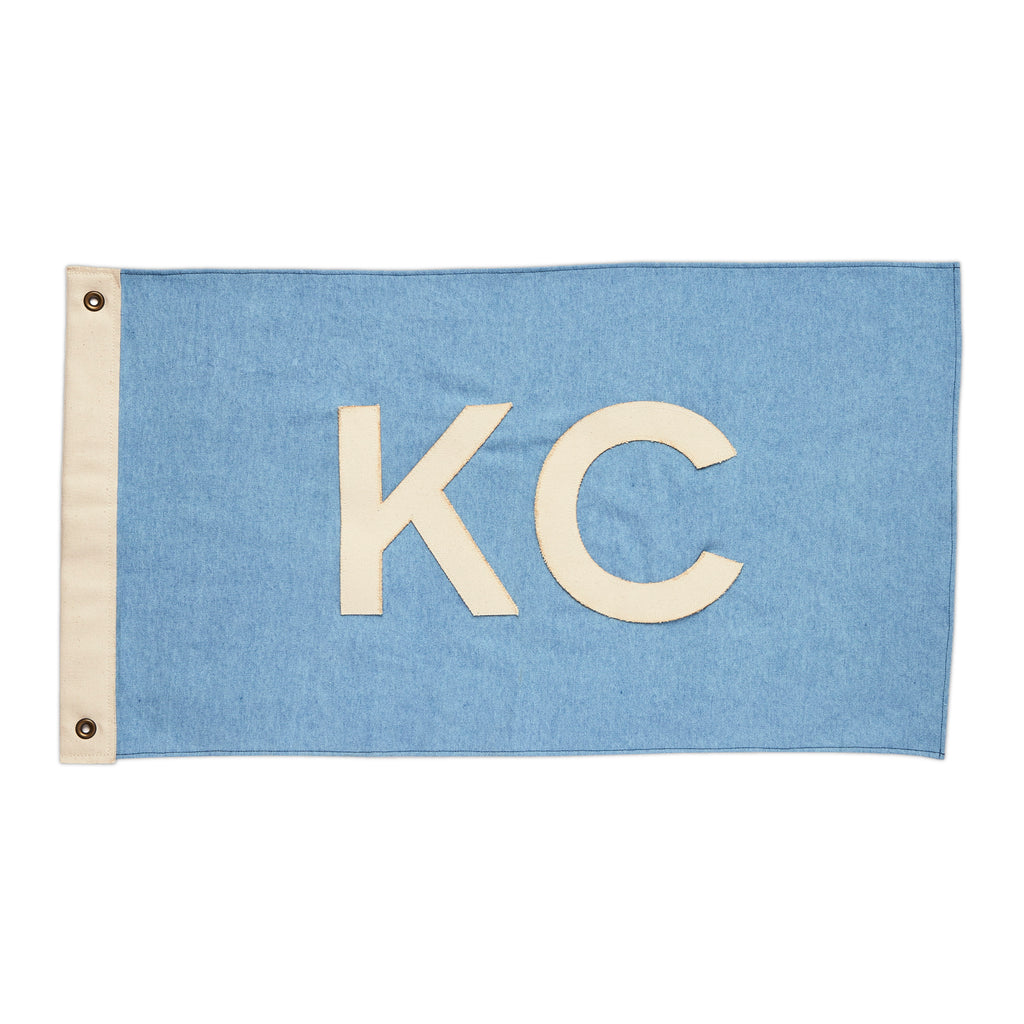 Kansas City Royals Powder Blue Flag and Banner