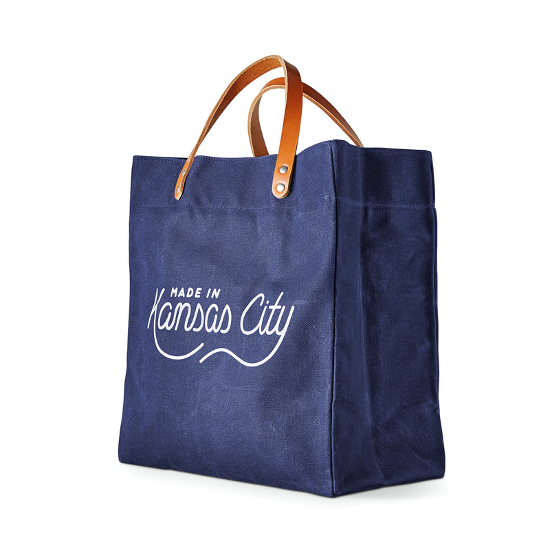 Made in Kansas City x Sandlot Goods Exclusive Tote - Navy