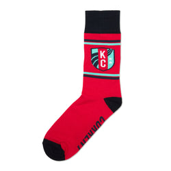 School of Sock KC Current Crest Socks  - Red