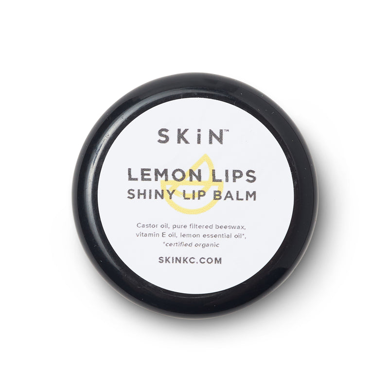 SKIN Lemon Lips Glänzender Lippenbalsam