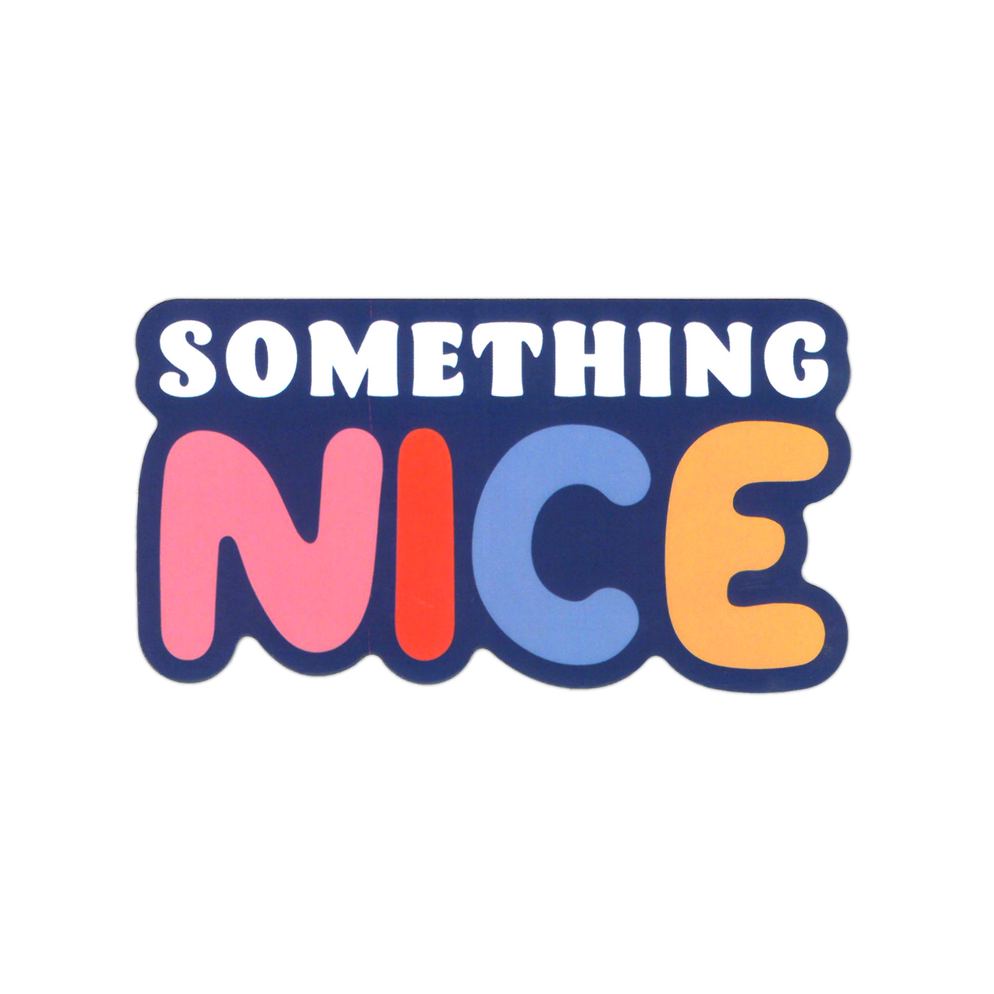 Send Something Nice Outline Sticker – Made in KC
