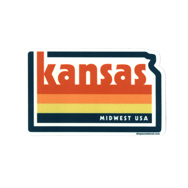 Super Cub Kansas Vintage Aufkleber
