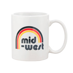 Super Cub Mid-West Retro Rainbow Mug