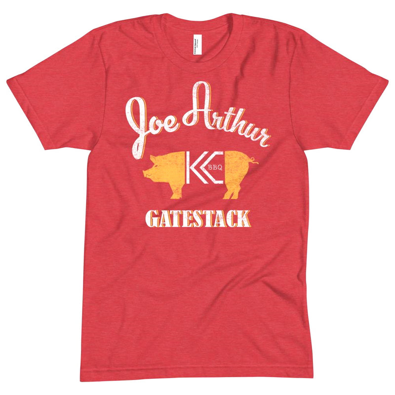 Three KC Joearthur Gatestack T-Shirt – Rot