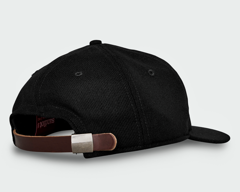 Sandlot Goods Black Vintage Flatbill Hat - Ope!