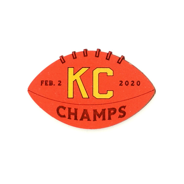 Wee Woodworks KC Champs Magnet - Red