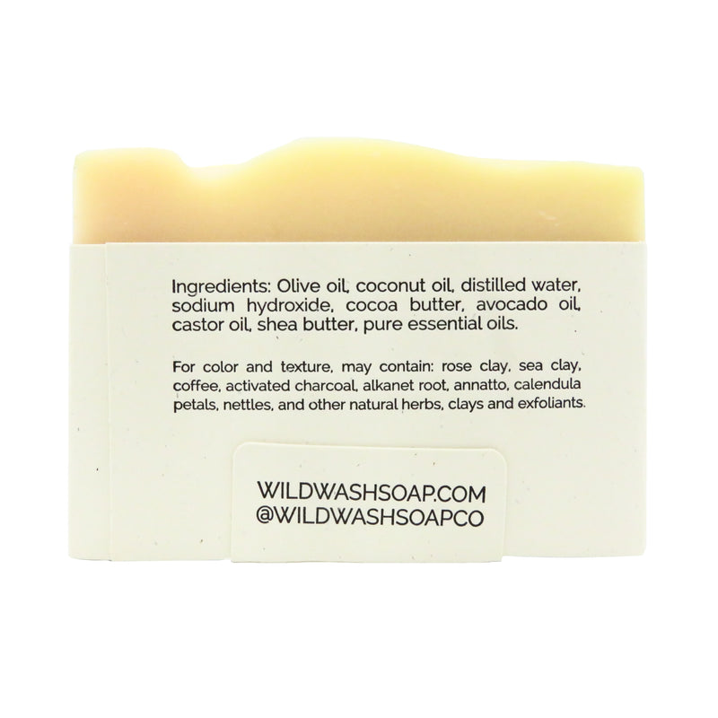 Wild Wash Lemongrass & Sea Clay Bar Soap