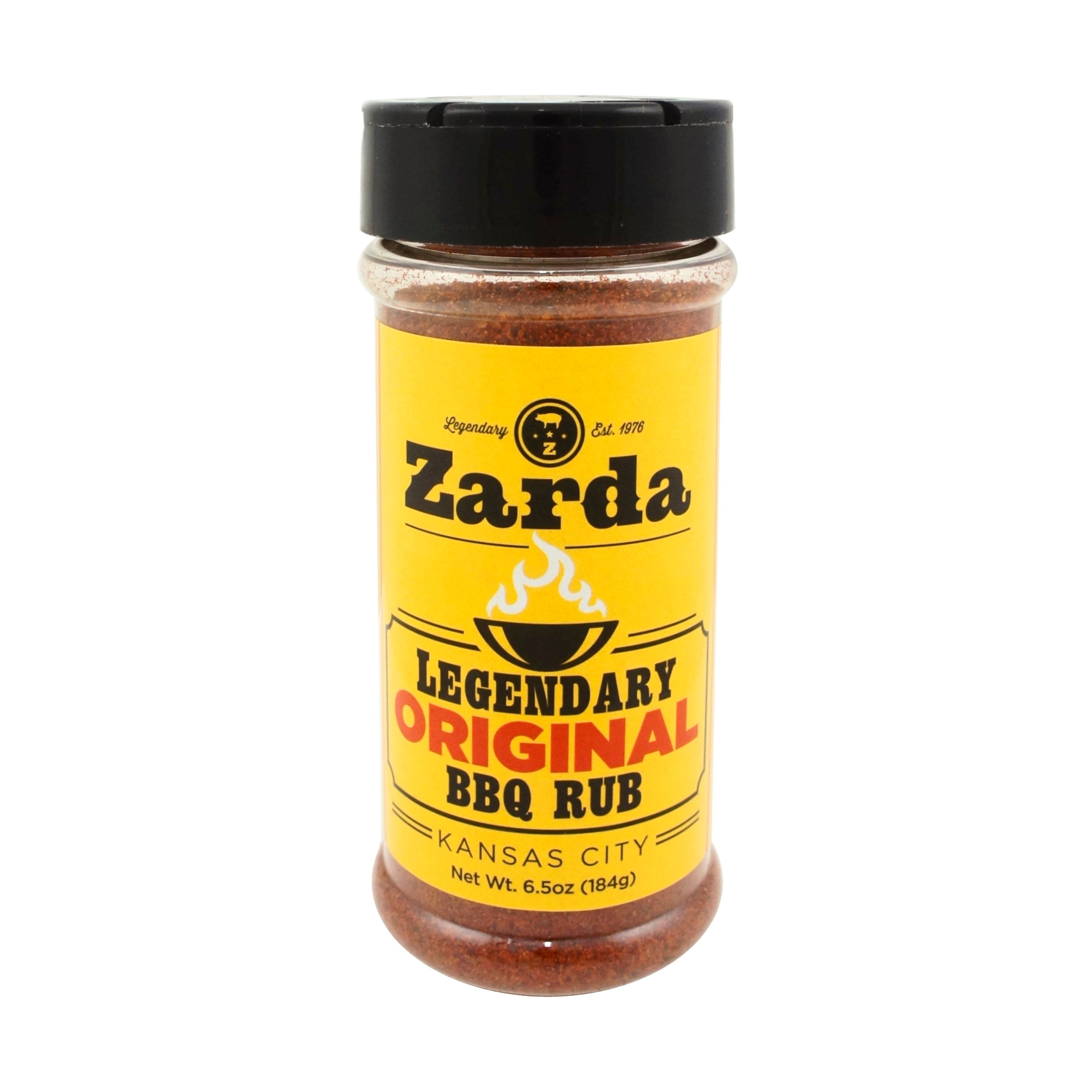 Zarda Legendary Original BBQ Rub Made in KC
