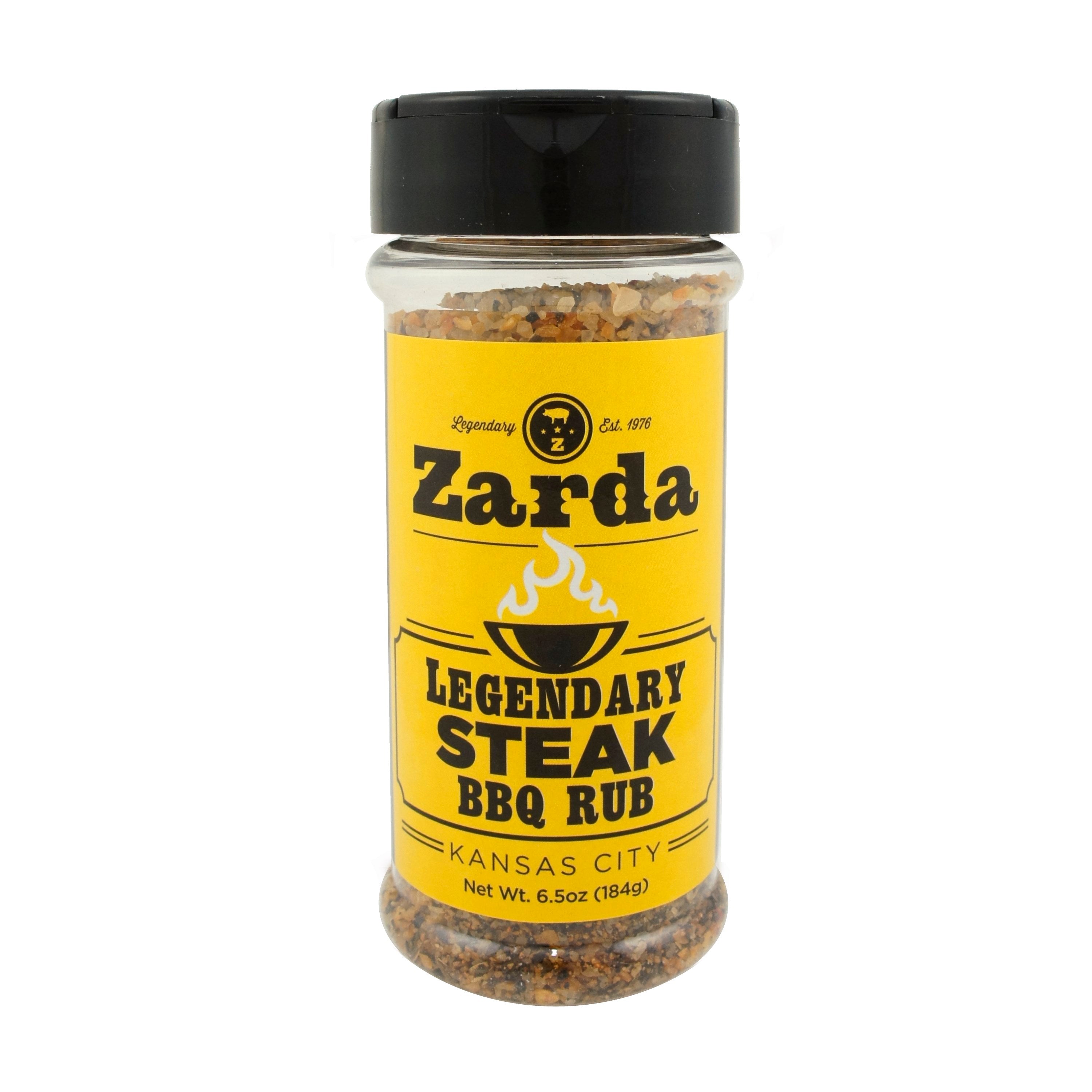 Zarda Legendary Steak BBQ Rub Made in KC