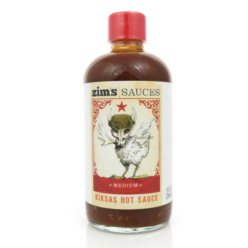 Zim's Kiksas Medium Hot Sauce