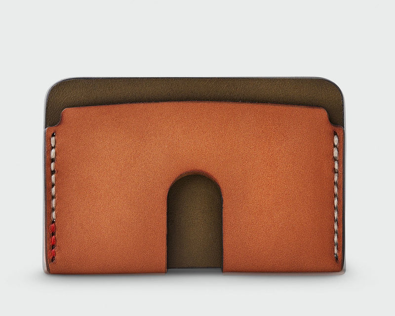 Sandlot Goods The Monarch - Olive and Tan Wallet