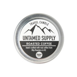 Untamed Supply Roasted Coffee Travel Candle Tin