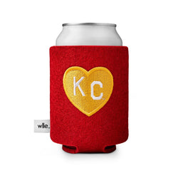 wlle x Charlie Hustle KC Heart Drink Sweater - Red