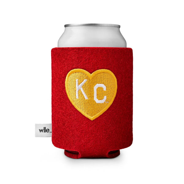 wlle x Charlie Hustle KC Heart Drink Sweater - Red